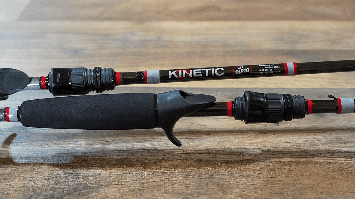 Old 18 Kinetic 7’0″ Medium Light Casting Rod