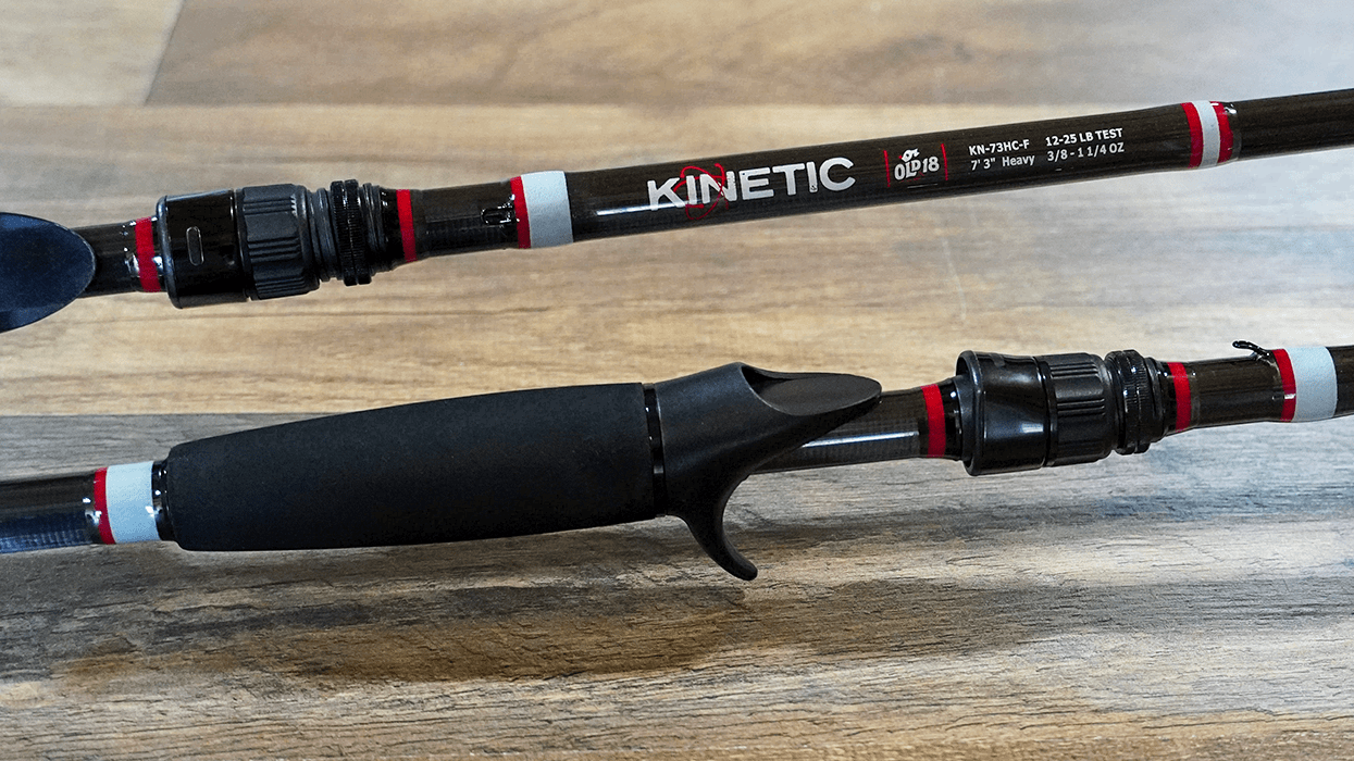 Kinetic 7’3″ Heavy Casting Fast rod