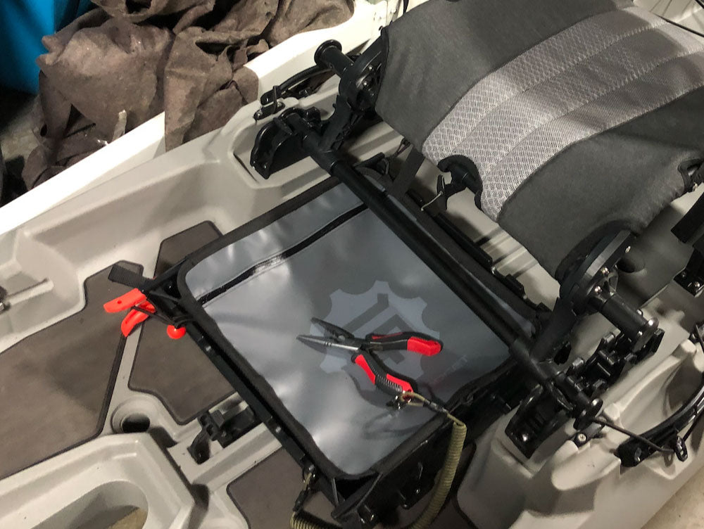 YakGadget LowPro Tray Under-Seat Kayak Storage