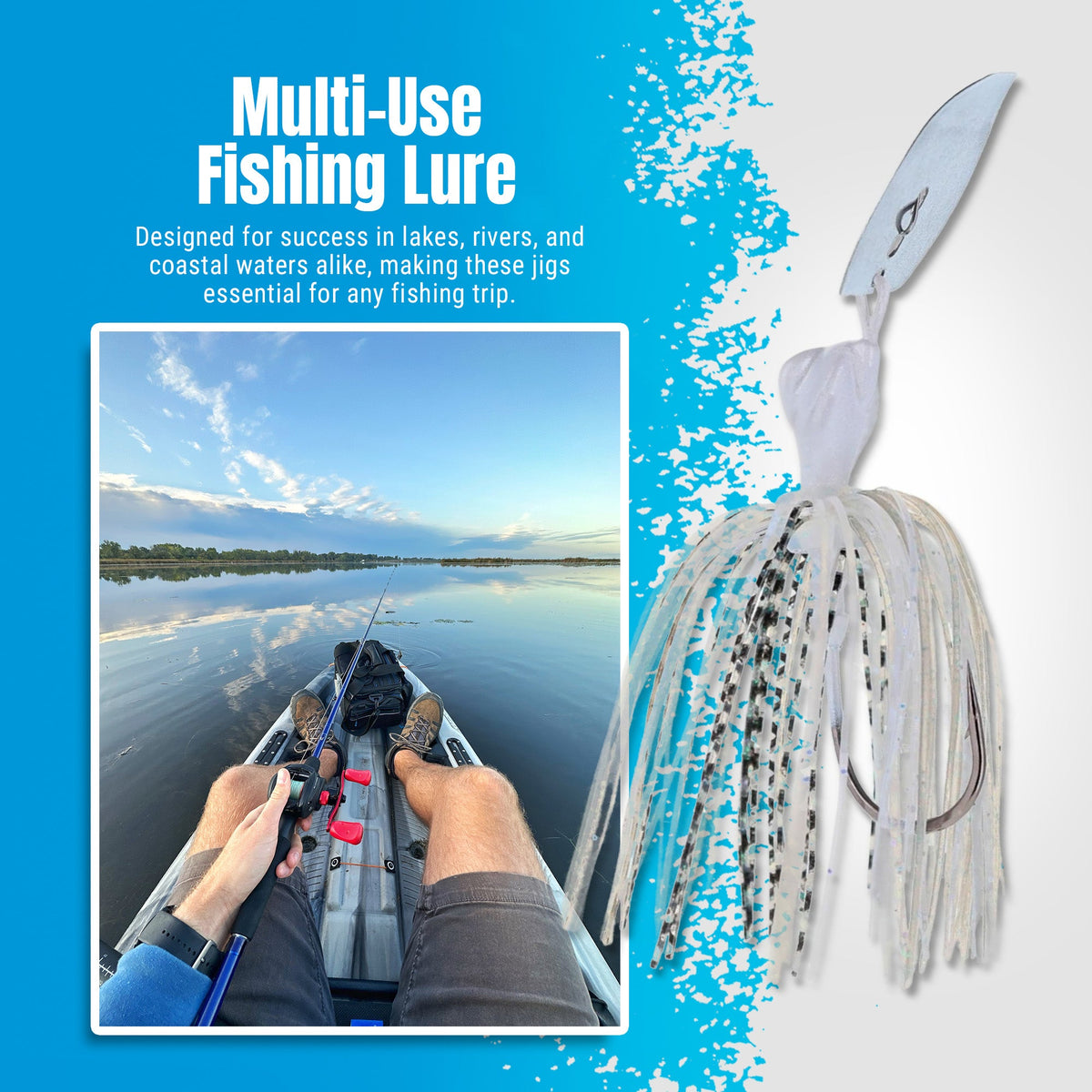 Reaction Tackle Lead Breaker Jigs – 3-Pack