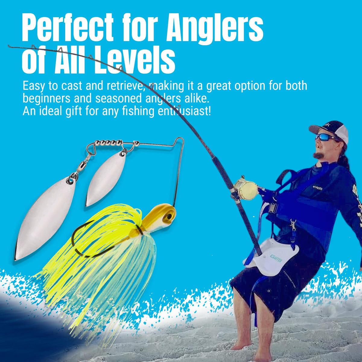 Reaction Tackle Double Willow Spinnerbaits – 3 Pack