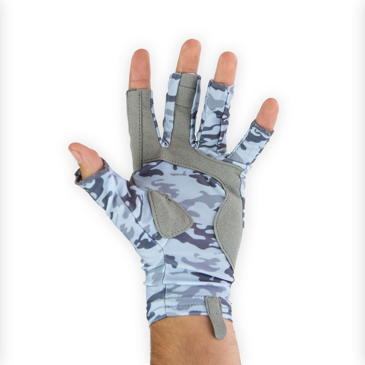 WindRider 3/4 UPF 50+ Sun Protection Fishing Gloves