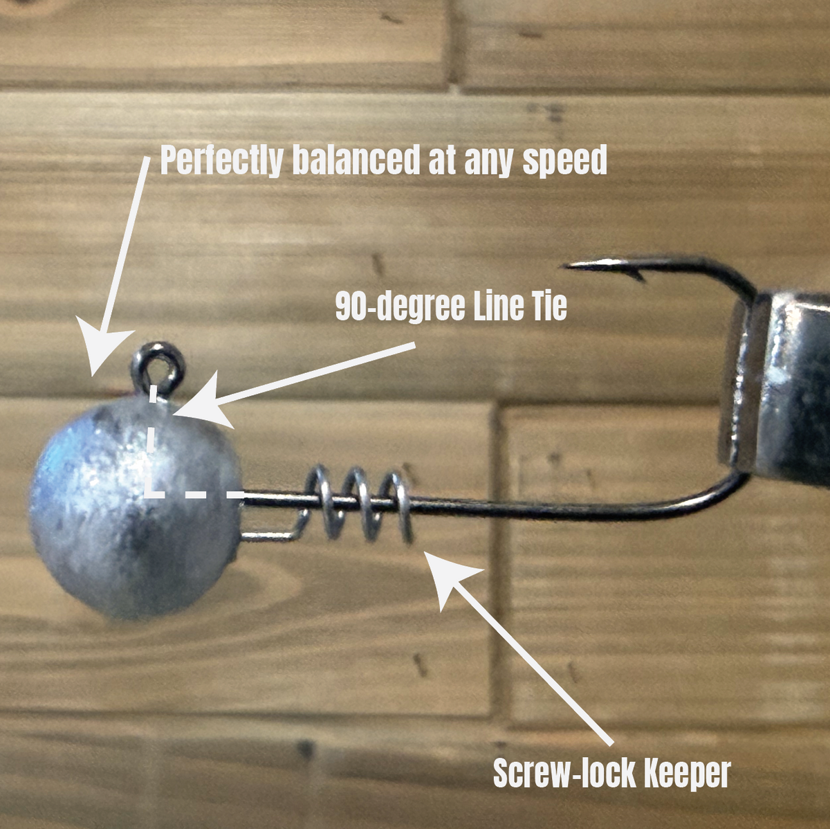 Vicious Fishing Little Head screw-lock swimbait jig head