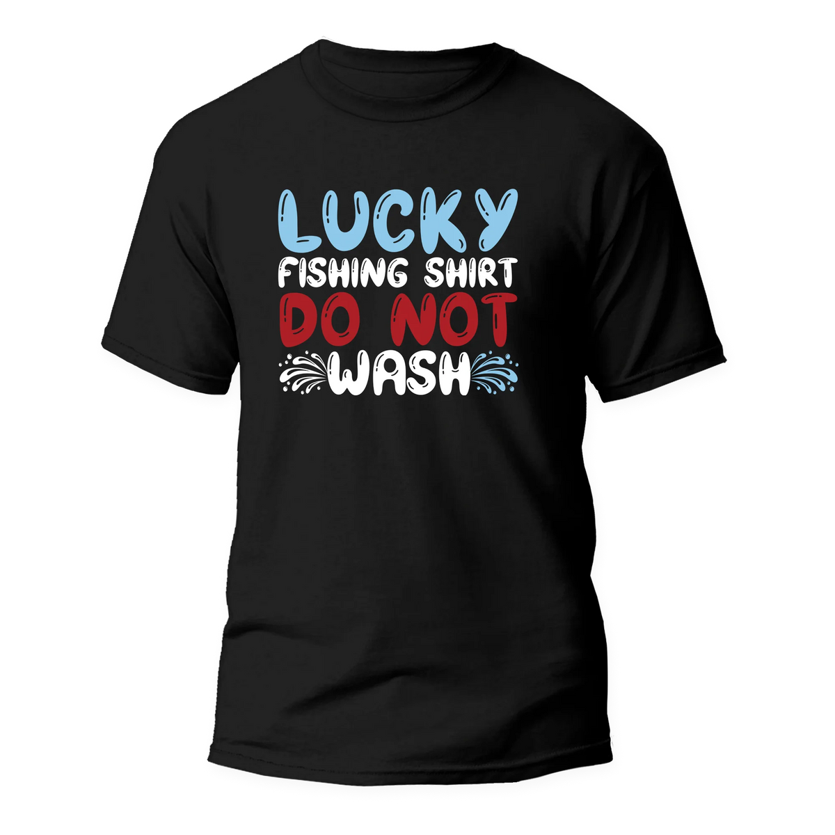 lucky fishing t-shirt for men  