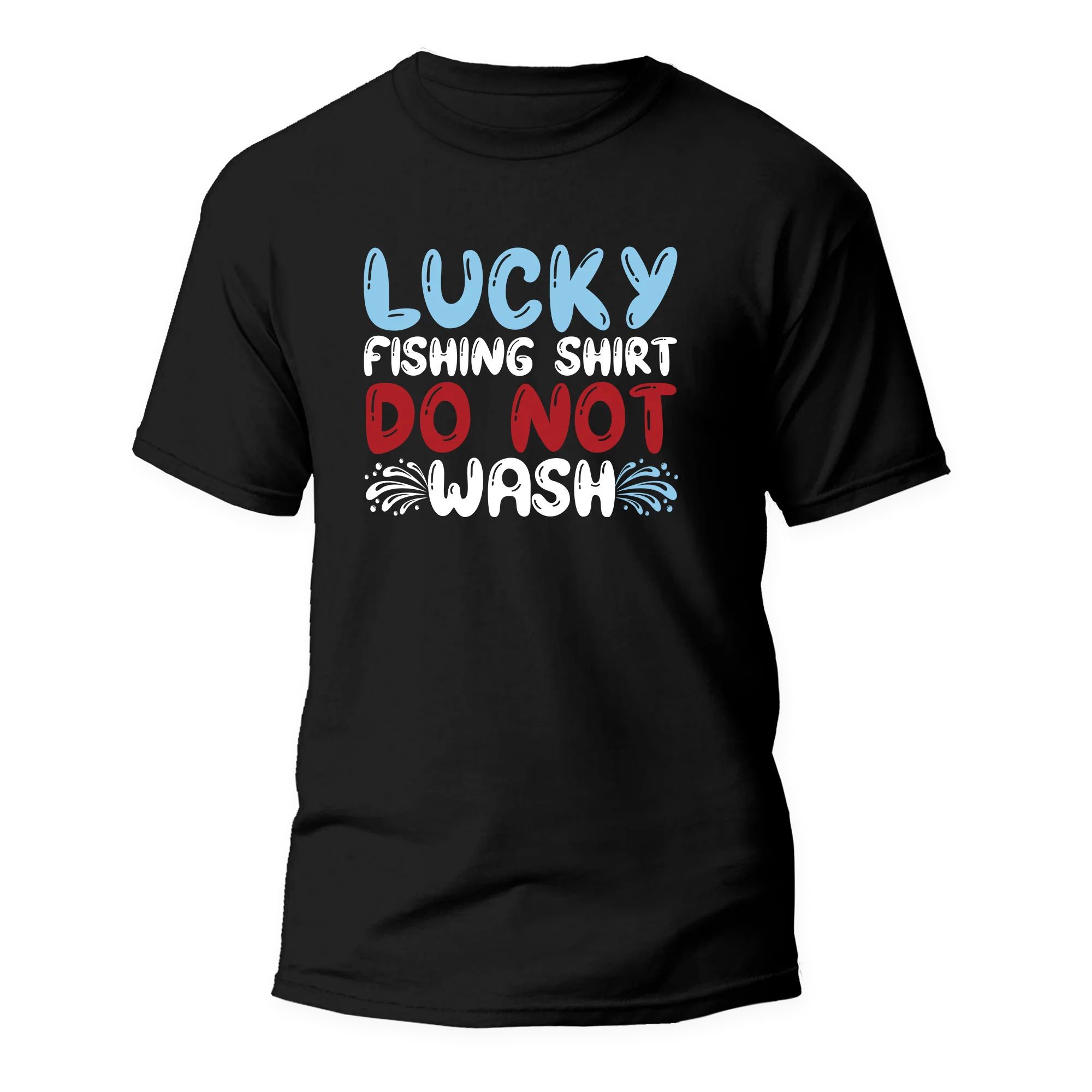 lucky fishing t-shirt for men  