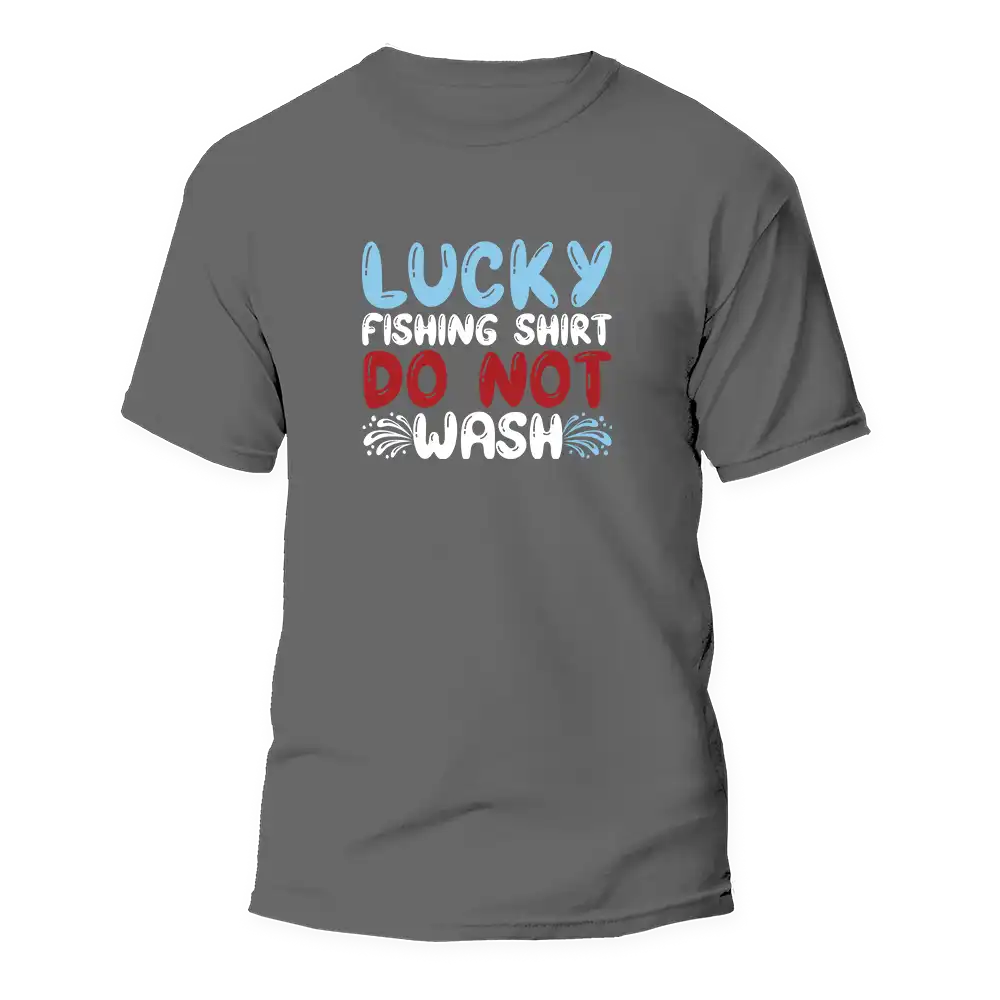 lucky fishing t-shirt for men  