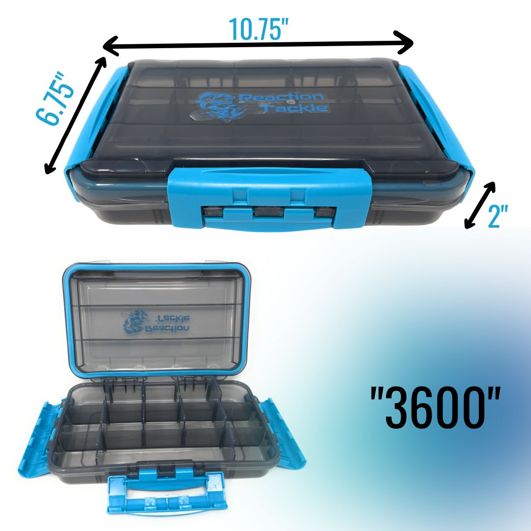 Reaction Tackle Premium Waterproof Tackle Tray