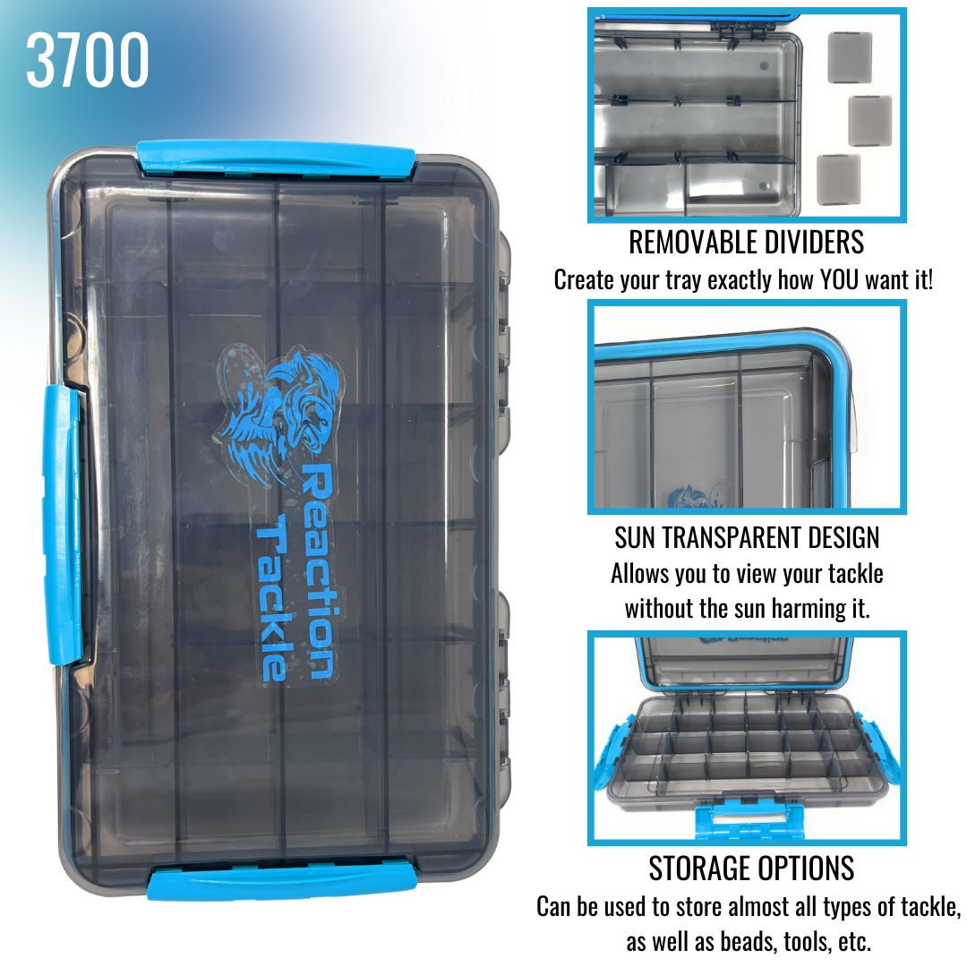 Reaction Tackle Premium Waterproof Tackle Tray