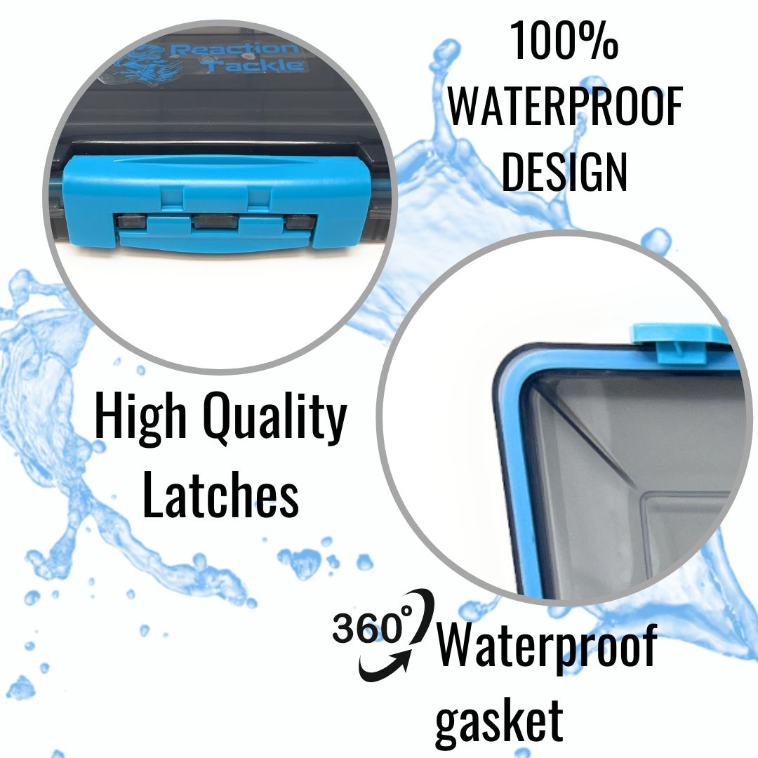 Reaction Tackle Premium Waterproof Tackle Tray