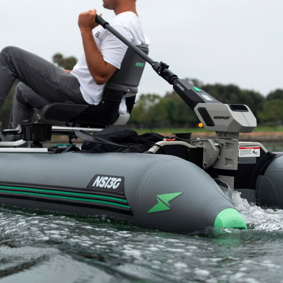 Newport NS130 Inflatable Skiff Complete Package