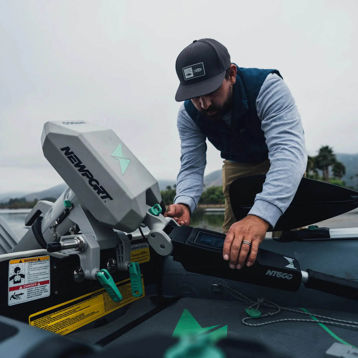 Newport NT600 6HP Electric Outboard Motor