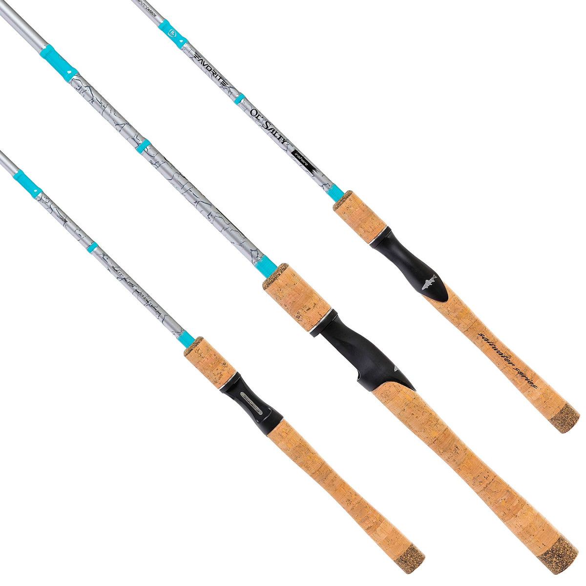 favorite fishing ol salty saltwater spinning combo