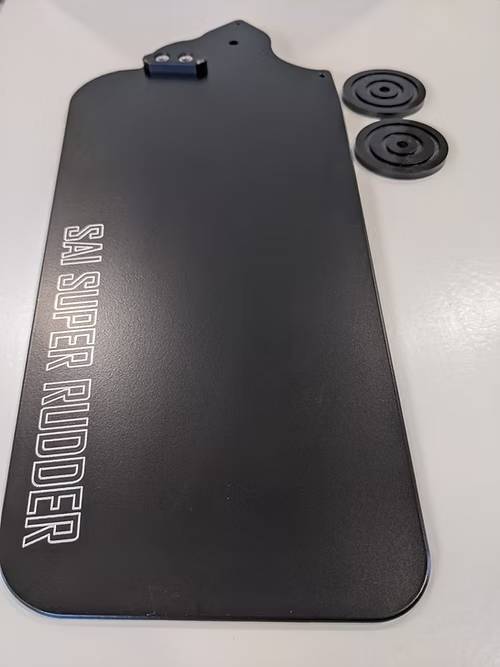 SAI powder-coated aluminum rudder upgrade for Hobie Pro Angler
