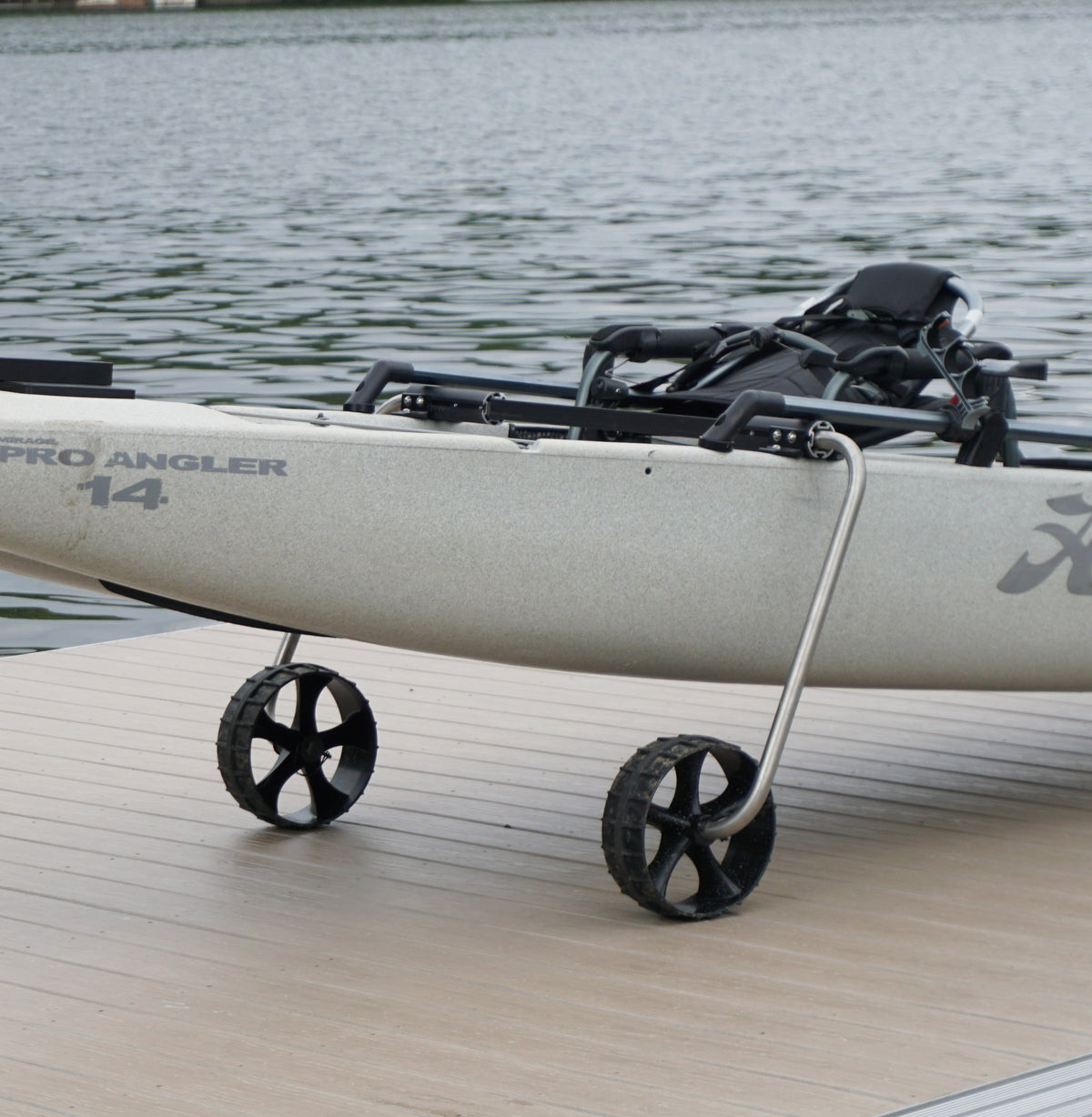 Boonedox Groovy Landing Gear Kayak Cart - Pro Angler Kit