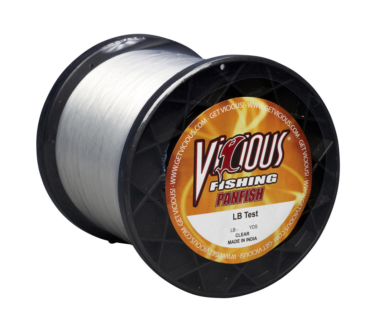 Abrasion-resistant clear mono for docks and brush