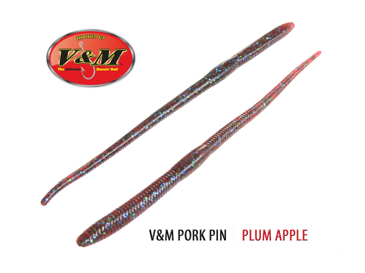 V & M Baits Pork Pin Finesse Worm