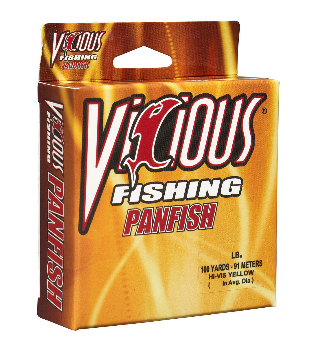 Vicious Panfish Hi-Vis Yellow Mono - 6 Lb Test