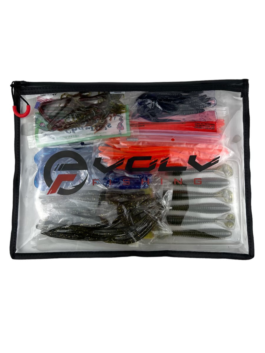 Water-resistant bait bags for kayak anglers