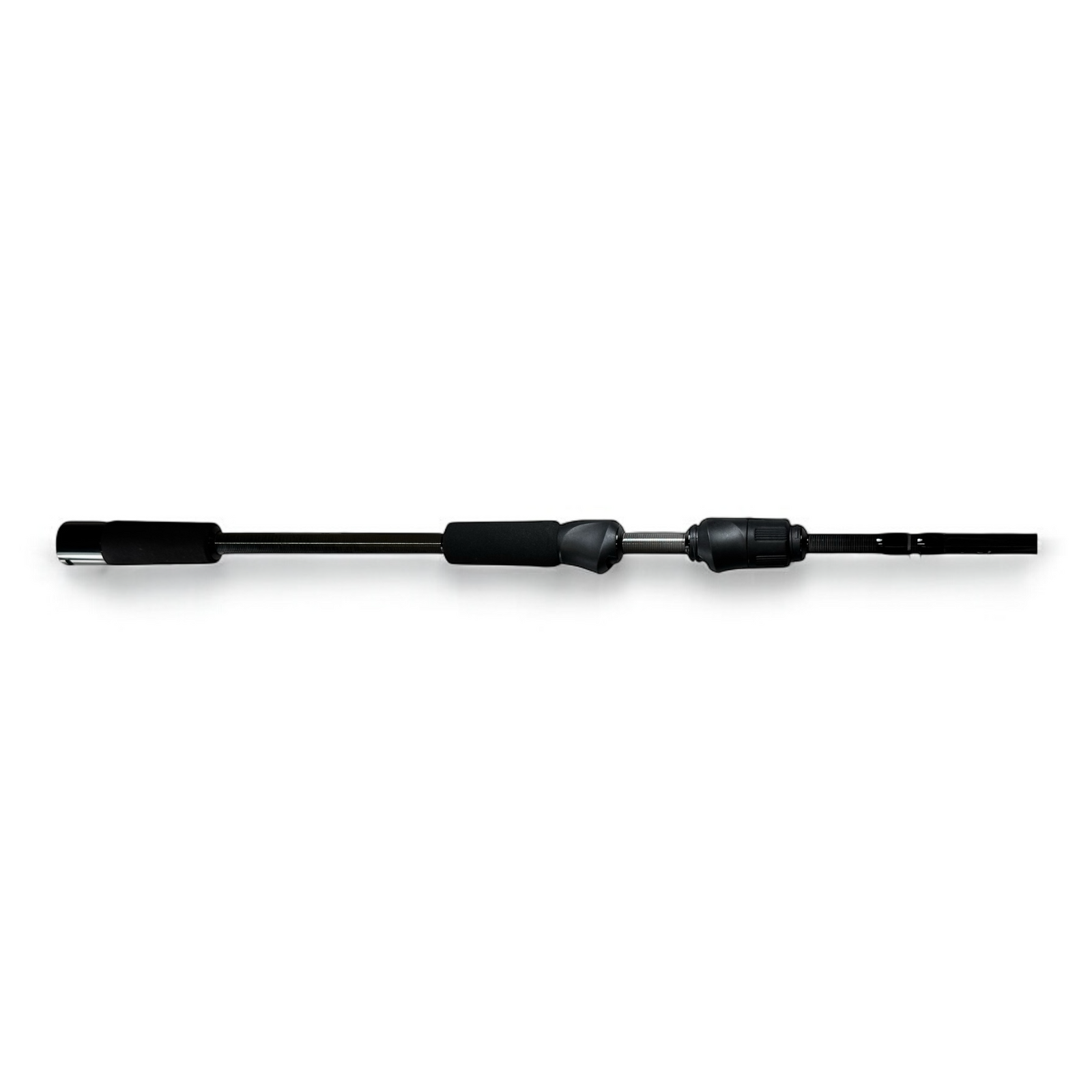 Tournament-ready kayak spinning rod with tether system