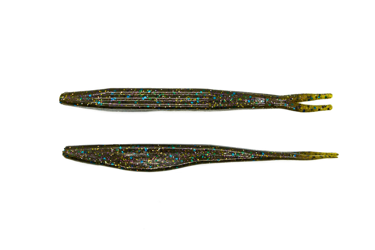 V & M Baits Pork Shad 2.0 - Forked Tail Soft Jerkbait