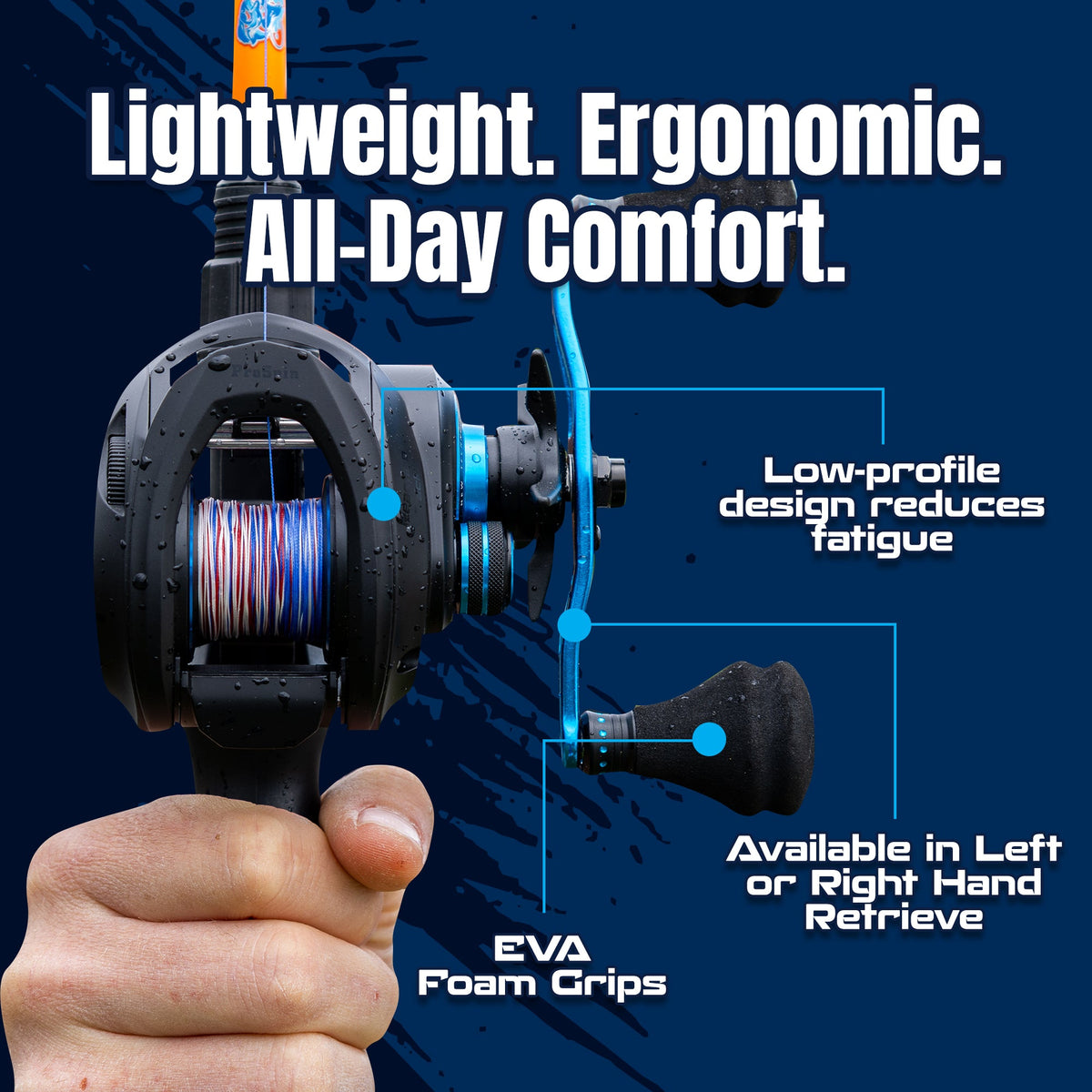 Reaction Tackle ProSpin Baitcasting Reel