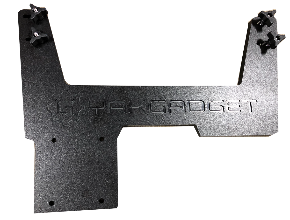 YakGadget QuickStop™ Y-Plate Power-Pole Mount
