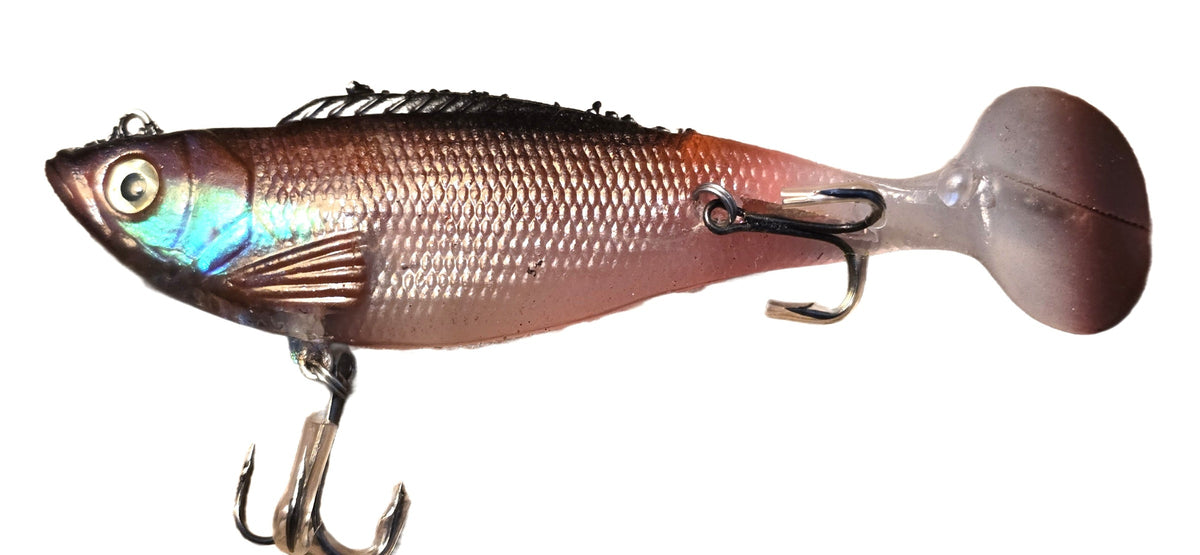 Whack Em Max Shad Pre-Rigged Paddle Tail Swimbait