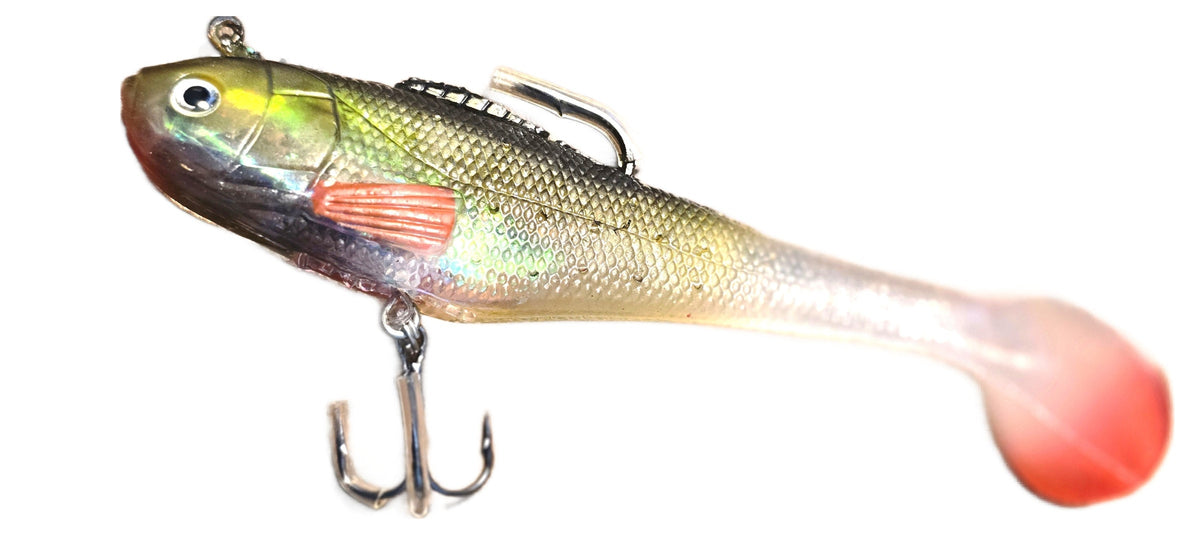 Whack Em Max Shad Pre-Rigged Paddle Tail Swimbait
