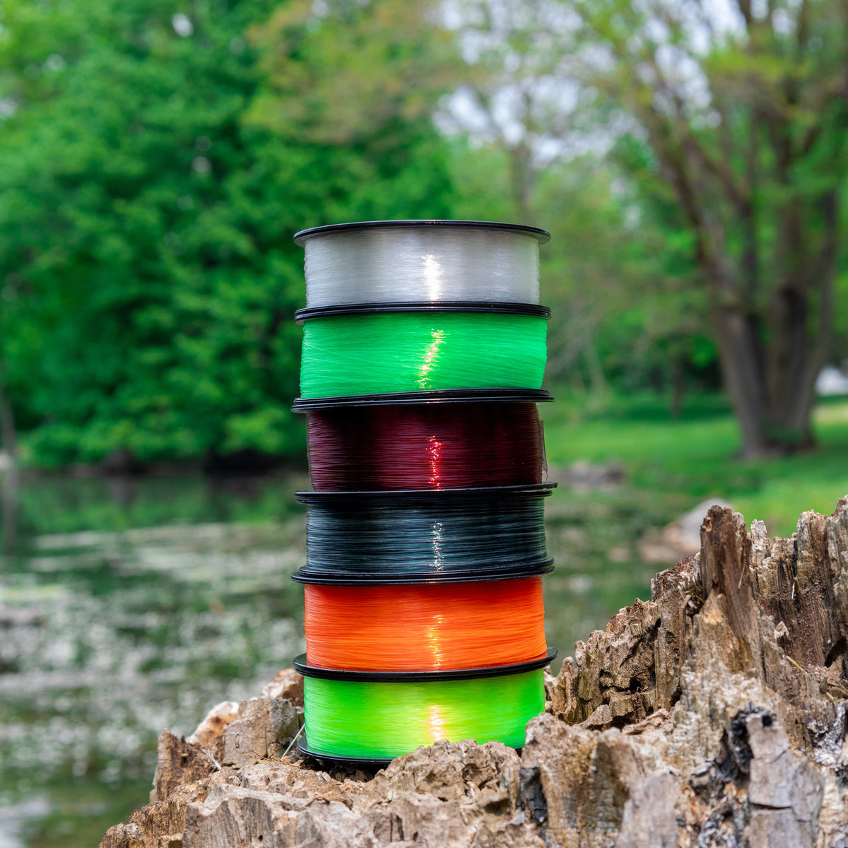 Reaction Tackle Nylon Monofilament Fishing Line – Ultra Low Memory Mono