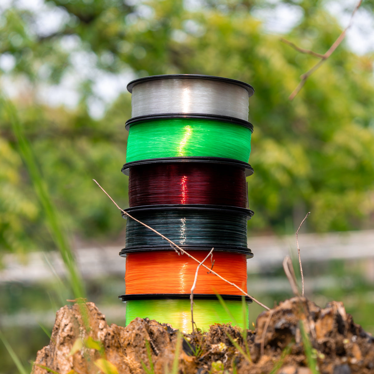 Reaction Tackle Nylon Monofilament Fishing Line – Ultra Low Memory Mono