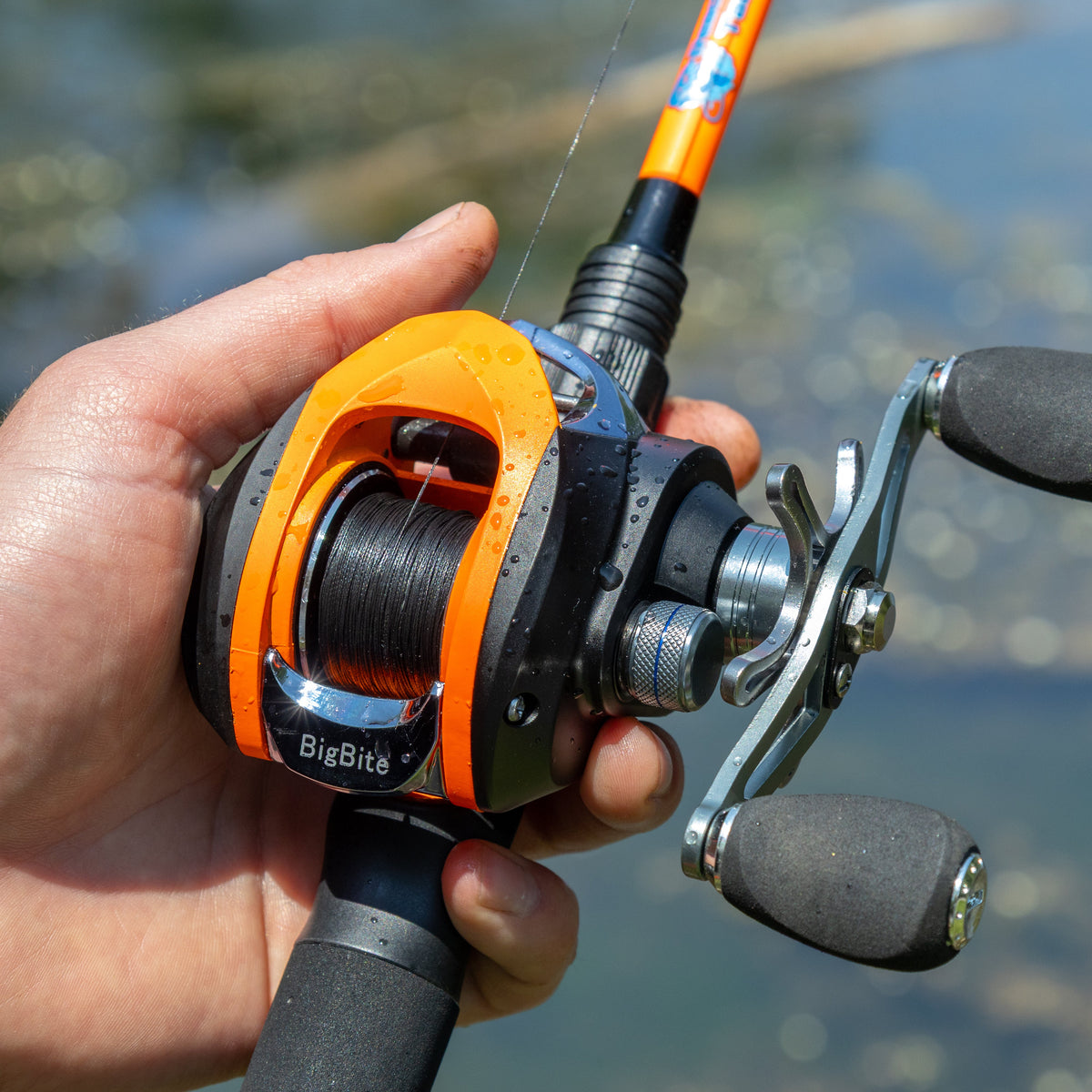 Reaction Tackle Braided Fishing Line – NO FADE Black