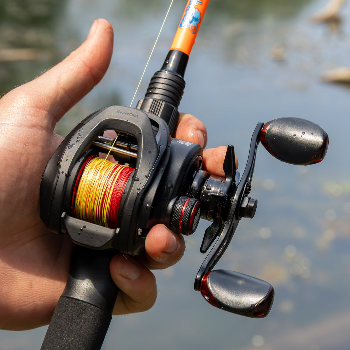 Reaction Tackle ReactCast Baitcasting Reel 7.3:1 High-Speed