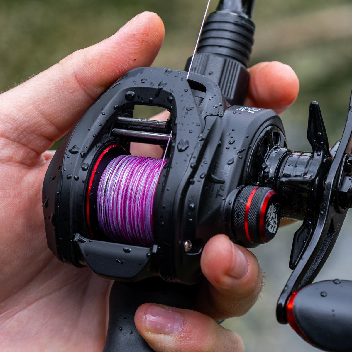 Reaction Tackle Braided Fishing Line – Pink Camo