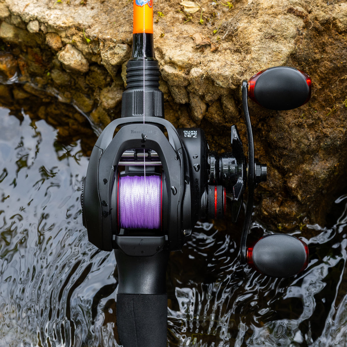 Reaction Tackle Braided Fishing Line – Purple