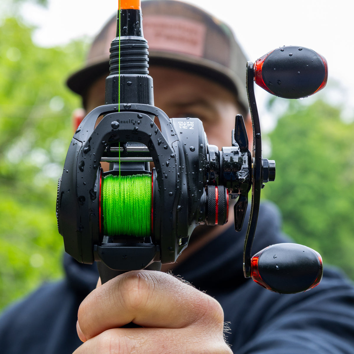Reaction Tackle Braided Fishing Line – NO FADE Hi-Vis Green
