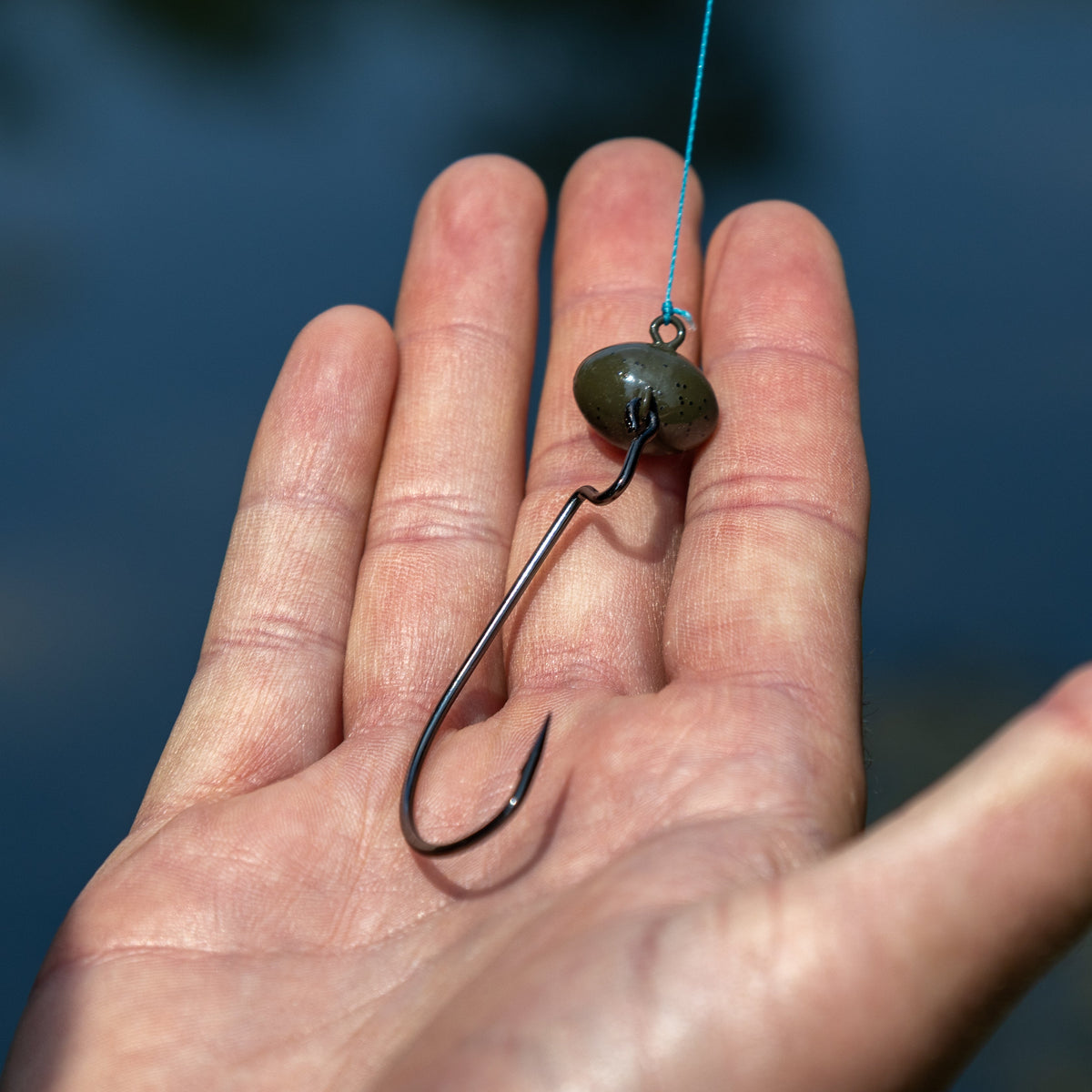 Reaction Tackle Tungsten Football Swing Jig Heads – 3 Pack