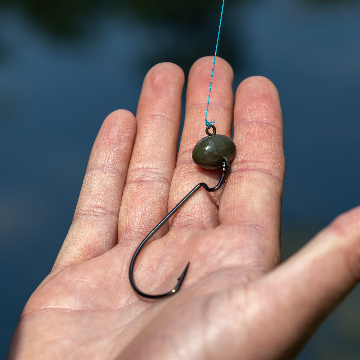 Reaction Tackle Tungsten Football Swing Jig Heads – 3 Pack