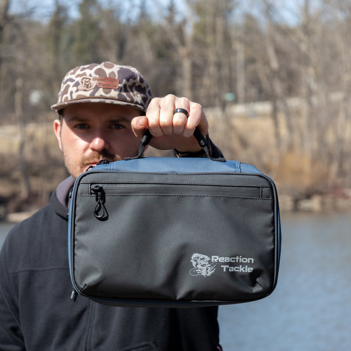 Reaction Tackle Splash Proof Bait Binder &amp; Tackle Storage