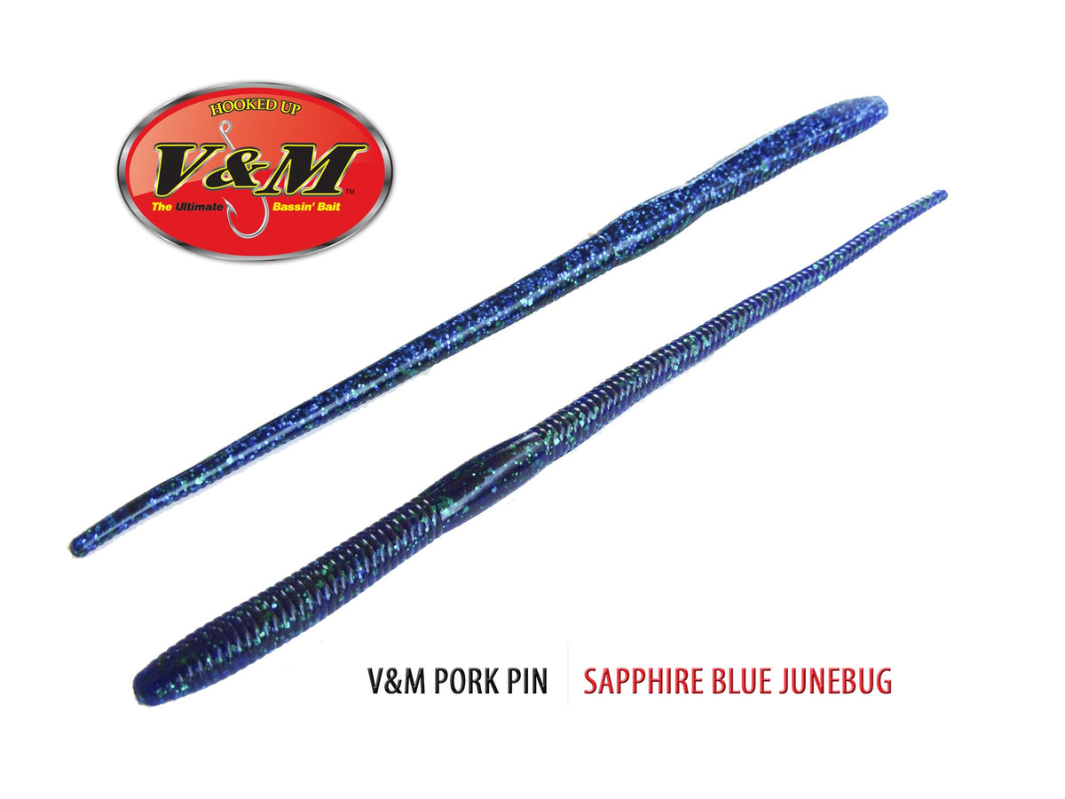 V & M Baits Pork Pin Finesse Worm
