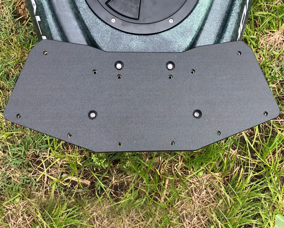 YakGadget Triple Accessory Plate for Jackson Kayaks, Bonafide P127 & Hobie Outback