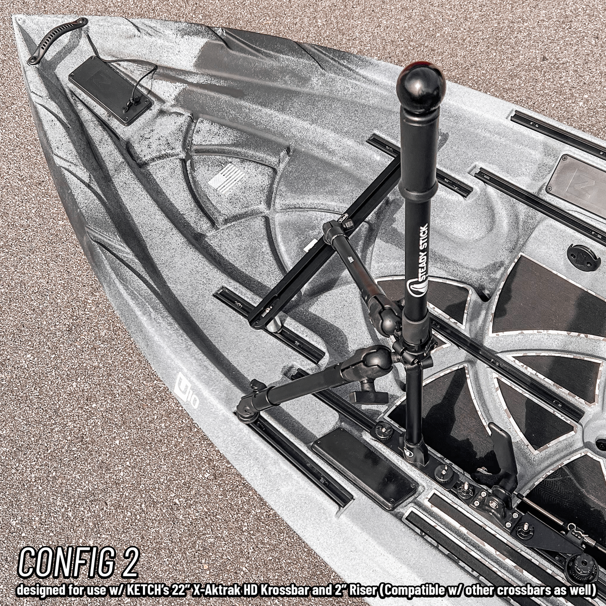 Steady Stick for NuCanoe U10 – Adjustable Stand-Assist System