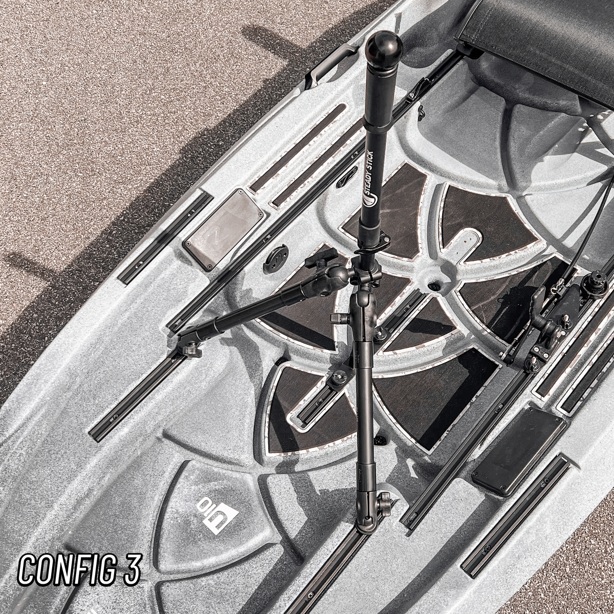 Steady Stick for NuCanoe U10 – Adjustable Stand-Assist System