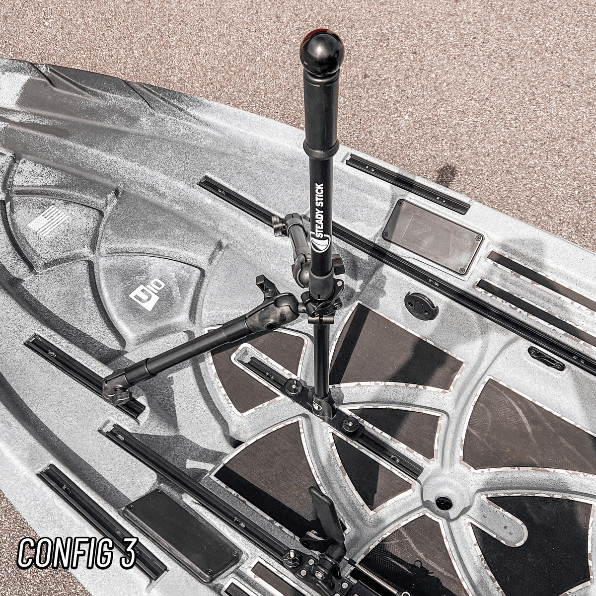 Steady Stick for NuCanoe U10 – Adjustable Stand-Assist System
