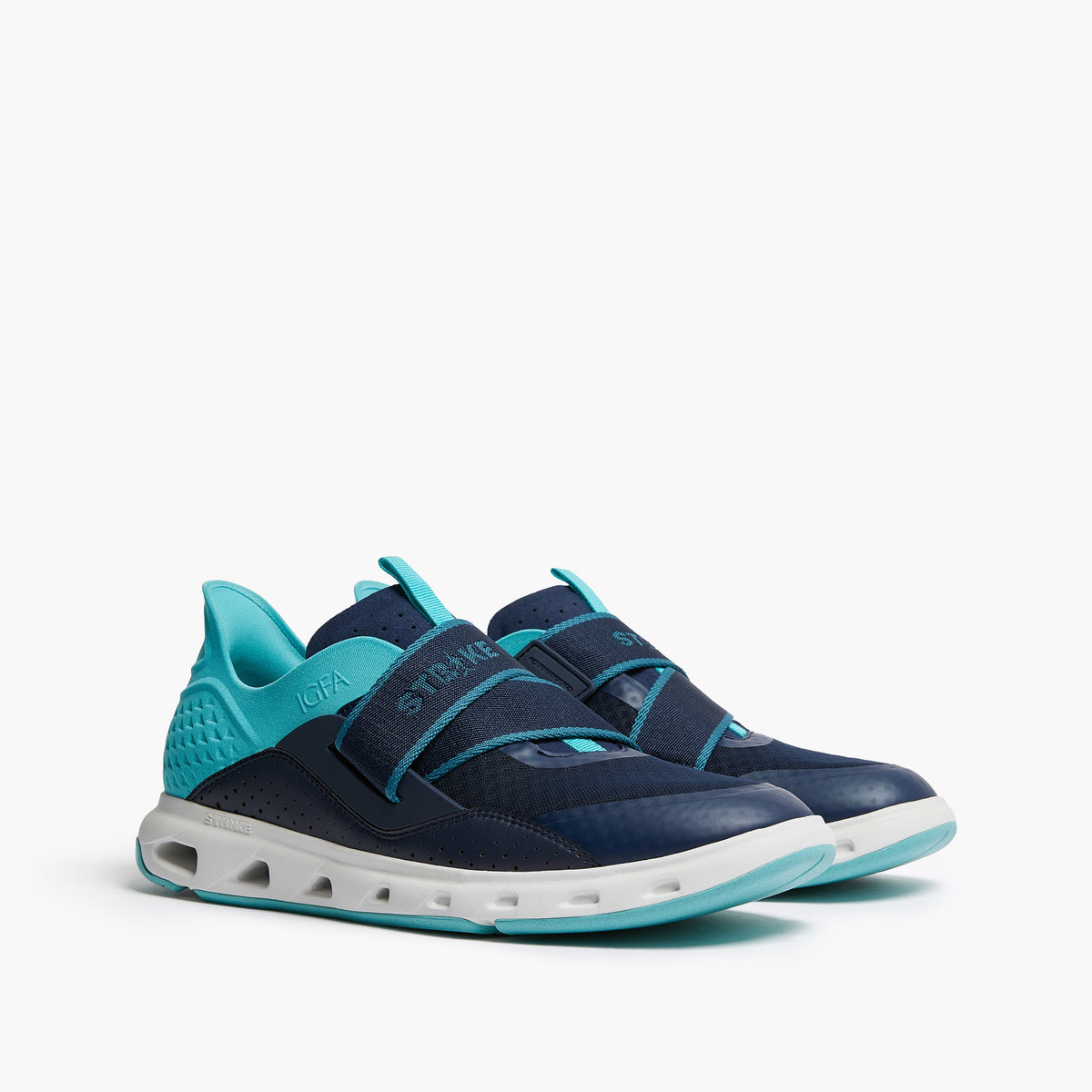 Strike Silvertip Strap Sneaker - Navy