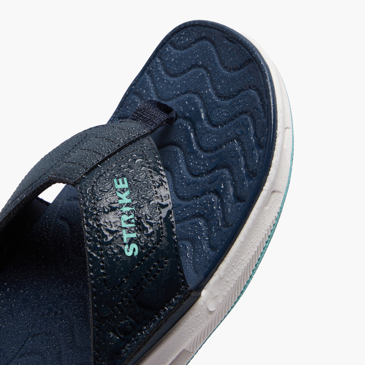 Strike Narrowtooth Fishing Flip Flop - Navy