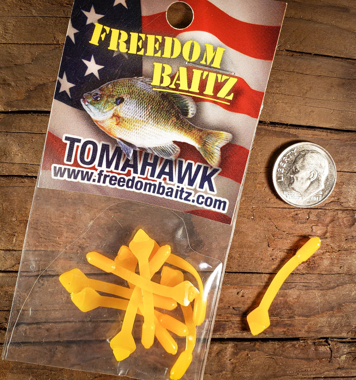 Freedom Baitz Tomahawk Panfish Soft Plastic