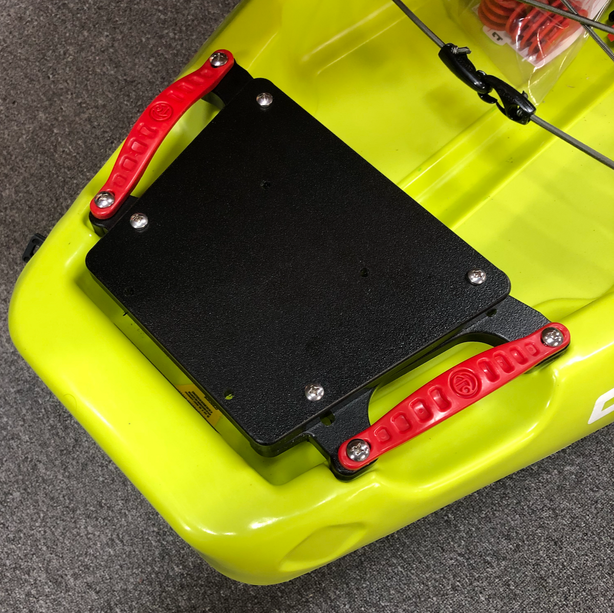 YakGadget Rear Single Mounting Plate for Crescent Kayaks