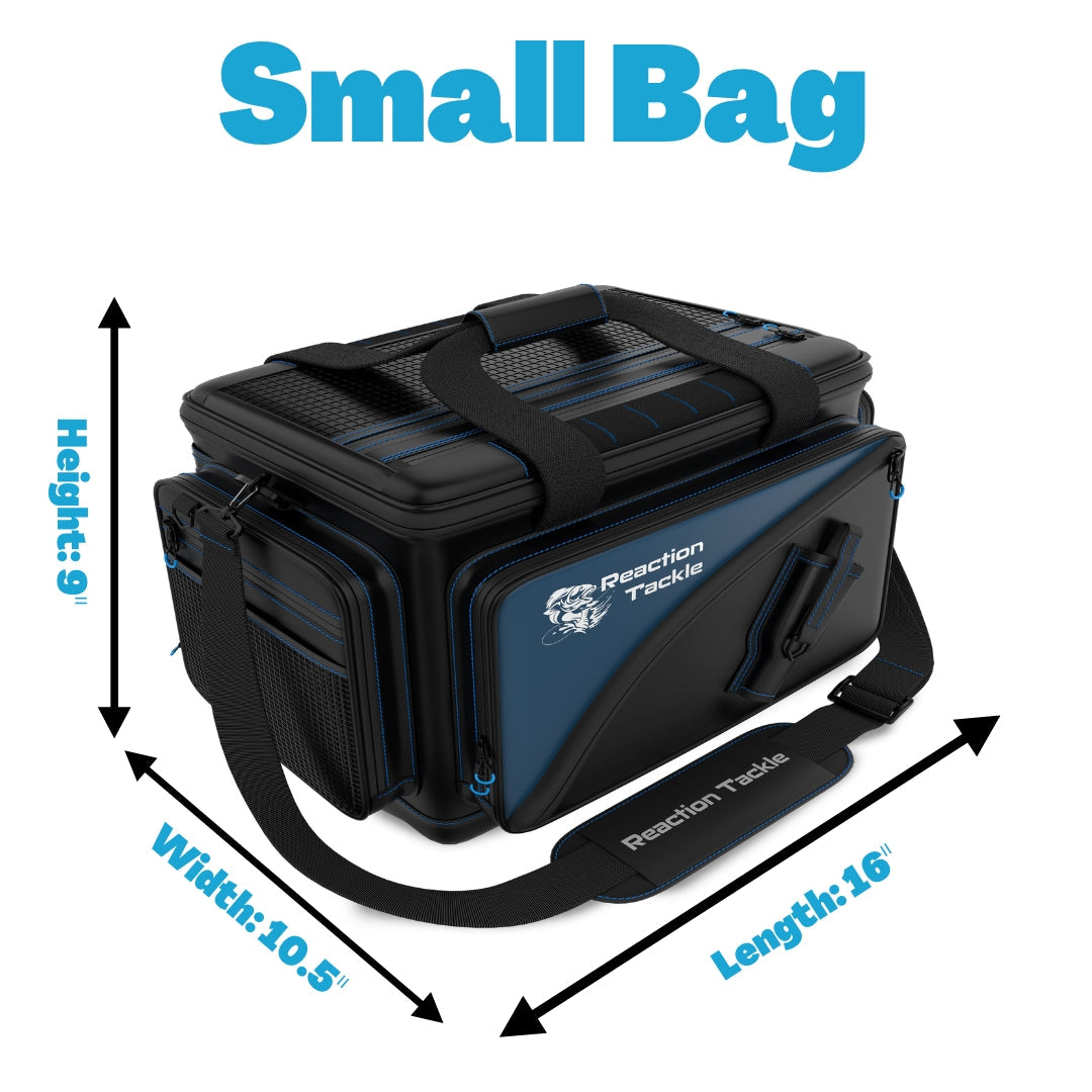 Reaction Tackle Waterproof Fishing Tackle Bags – 4 Sizes