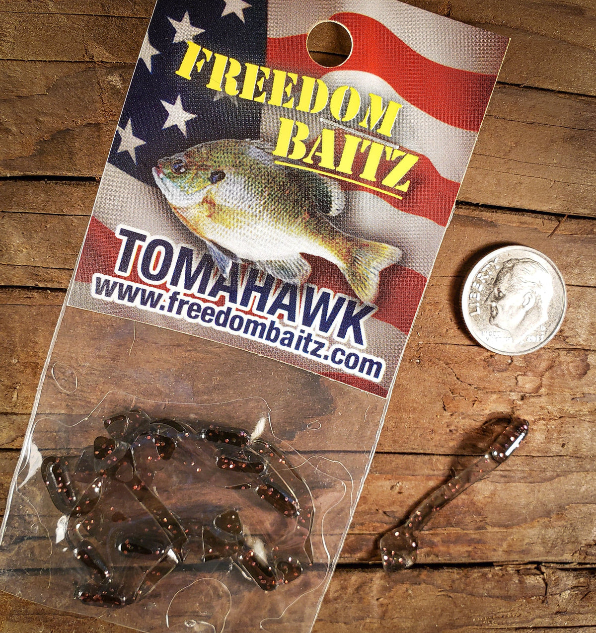 Freedom Baitz Tomahawk Panfish Soft Plastic