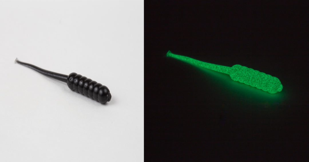 Freedom Baitz Radio Active Glow Soft Plastics